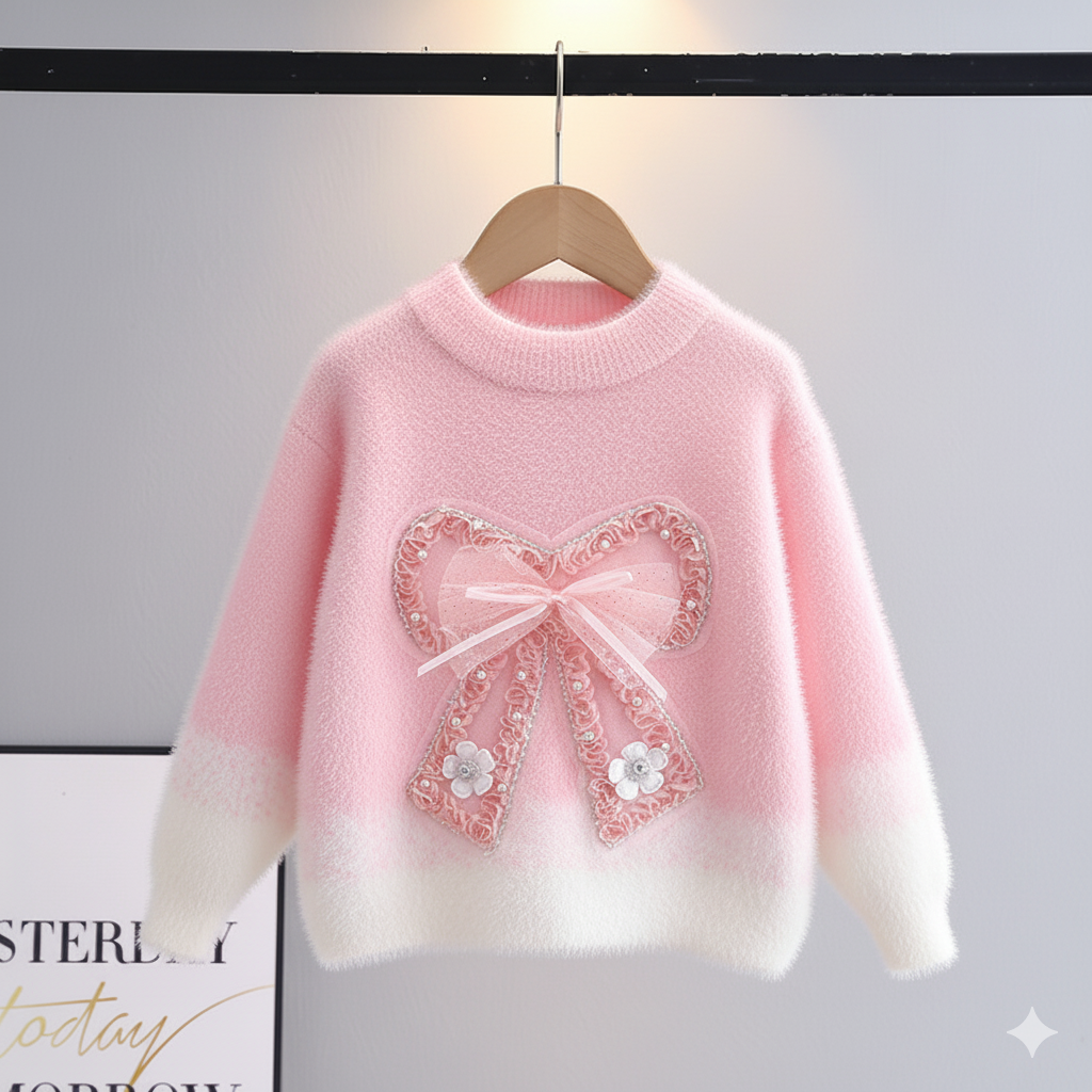 Korean Style Loose Fit Sweater for Girls