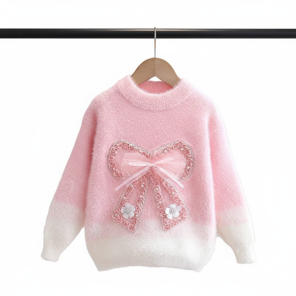 Korean Style Loose Fit Sweater for Girls